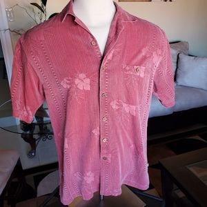 Tommy Bahama shirt red Large